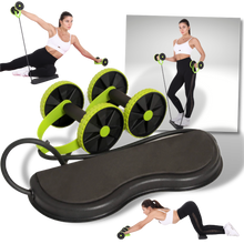 Load image into Gallery viewer, Rulli addominali con bande di resistenza - Ozerty
