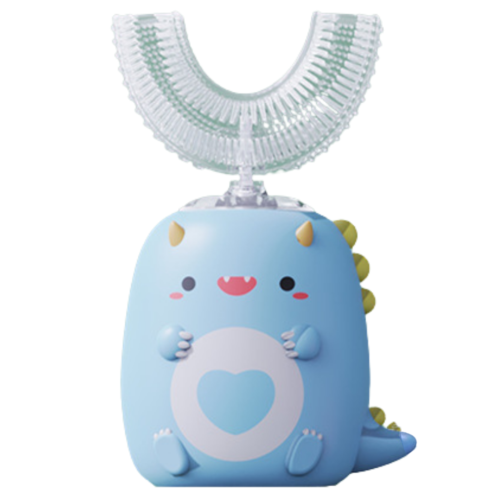 Spazzolino da denti elettrico a forma di u per bambini