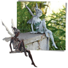 Load image into Gallery viewer, Statua di fata ornamento da giardino - Ozerty
