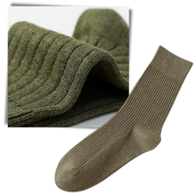 Load image into Gallery viewer, Calzini a coste da uomo (2 paia)
