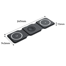 Load image into Gallery viewer, Dock di ricarica wireless pieghevole - Ozerty
