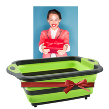 Load image into Gallery viewer, Tagliere pieghevole con cestino - Ozerty
