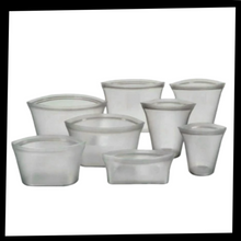 Carica l&#39;immagine nel visualizzatore di Gallery, Confezione da 8 sacchetti in silicone per alimenti riutilizzabili - Ozerty
