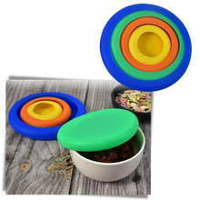 Load image into Gallery viewer, Confezione da 4 coperchi in silicone - Ozerty
