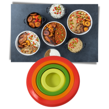 Load image into Gallery viewer, Confezione da 4 coperchi in silicone - Ozerty
