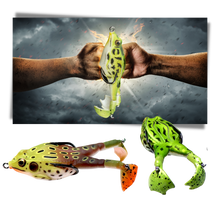 Load image into Gallery viewer, Esca da pesca a rana in silicone - Ozerty
