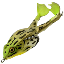 Load image into Gallery viewer, Esca da pesca a rana in silicone
