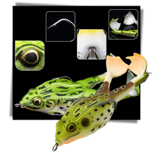 Load image into Gallery viewer, Esca da pesca a rana in silicone - Ozerty
