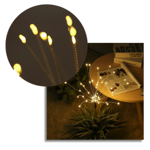 Carica l&#39;immagine nel visualizzatore di Gallery, Luci elettriche del giardino a fuoco d&#39;artificio - Ozerty, Luci Solari LED da Esterno Impermeabili Automatiche - Ozerty
