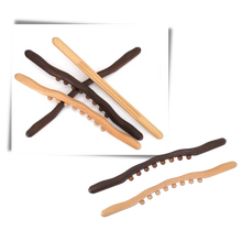 Carica l&#39;immagine nel visualizzatore di Gallery, Massaggiatore muscolare in legno naturale - Ozerty
