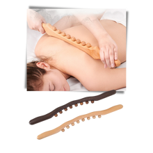 Carica l&#39;immagine nel visualizzatore di Gallery, Massaggiatore muscolare in legno naturale - Ozerty
