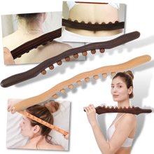 Carica l&#39;immagine nel visualizzatore di Gallery, Massaggiatore muscolare in legno naturale - Ozerty
