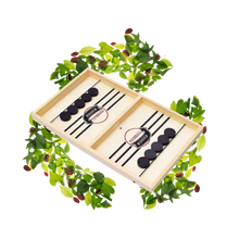 Load image into Gallery viewer, Gioco dell&#39;hockey da tavolo in legno
