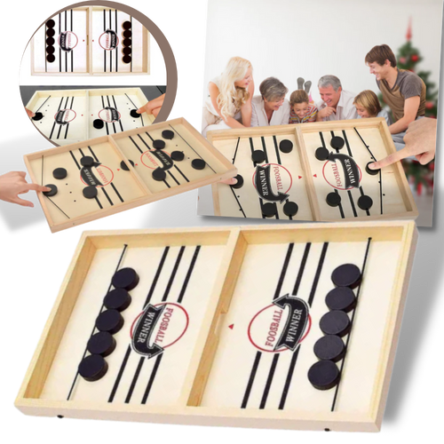 Gioco dell'hockey da tavolo in legno - Ozerty