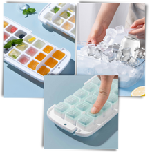 Load image into Gallery viewer, Vassoio per cubetti di ghiaccio in silicone - Ozerty
