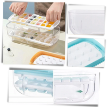 Load image into Gallery viewer, Vassoio per cubetti di ghiaccio in silicone - Ozerty
