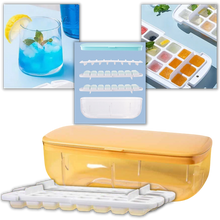 Load image into Gallery viewer, Vassoio per cubetti di ghiaccio in silicone - Ozerty

