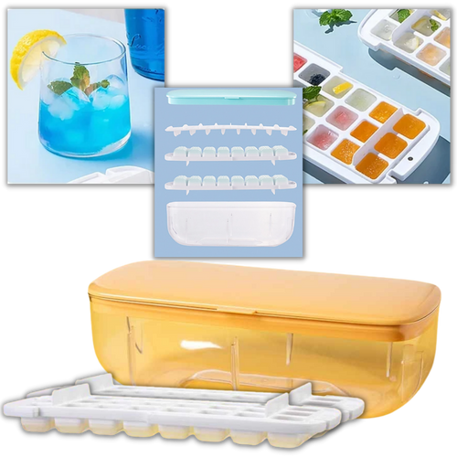 Vassoio per cubetti di ghiaccio in silicone - Ozerty