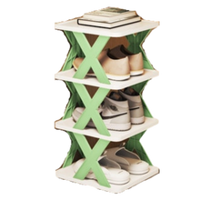 Load image into Gallery viewer, Scaffale organizzatore di scarpe multistrato
