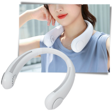 Carica l&#39;immagine nel visualizzatore di Gallery, Mini ventilatore da collo portatile ricaricabile - Ozerty
