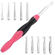 Load image into Gallery viewer, Set di uncinetti ergonomici a LED
