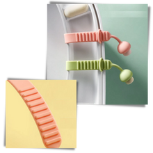 Load image into Gallery viewer, Confezione da 2 sollevatori per sedile del water in silicone - Ozerty
