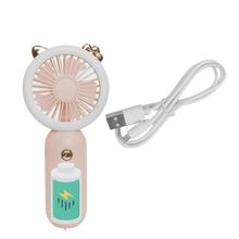 Load image into Gallery viewer, Ventola USB tascabile portatile con LED - Ozerty
