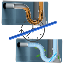 Load image into Gallery viewer, Confezione da 12 bastoncini per la pulizia del lavandino - Ozerty
