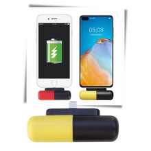 Carica l&#39;immagine nel visualizzatore di Gallery, Mini power-bank portatile a forma di capsula - Ozerty

