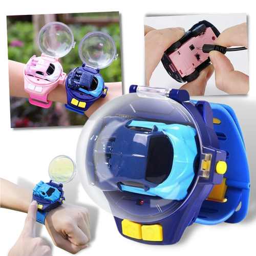 Orologio con auto telecomandata ricaricabile - Ozerty