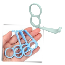 Load image into Gallery viewer, Supporto e gancio per telefono leggero in confezione da 4 pezzi - Ozerty
