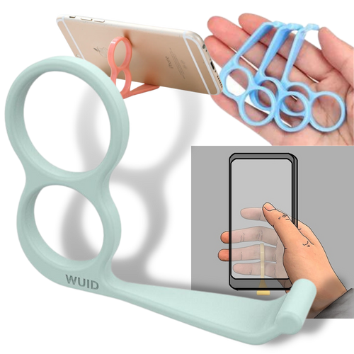 Supporto e gancio per telefono leggero in confezione da 4 pezzi - Ozerty