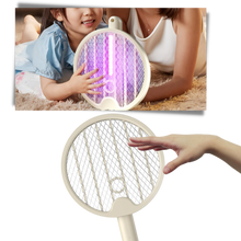 Load image into Gallery viewer, Racchetta antizanzare pieghevole 2 in 1
