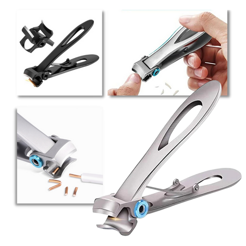 Tagliaunghie a mascella larga in acciaio inossidabile - Ozerty