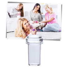 Load image into Gallery viewer, Kit di timbri per nail art in silicone con raschietto
