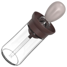 Load image into Gallery viewer, Bottiglia di olio in vetro con pennello
