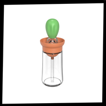 Load image into Gallery viewer, Bottiglia di olio in vetro con pennello - Ozerty
