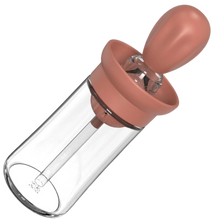 Load image into Gallery viewer, Bottiglia di olio in vetro con pennello
