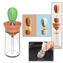 Load image into Gallery viewer, Bottiglia di olio in vetro con pennello - Ozerty
