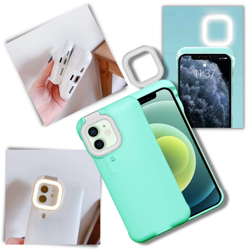 Custodia per telefono con luce ad anello a LED - Ozerty