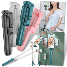 Load image into Gallery viewer, Bastone per selfie con treppiede - Ozerty

