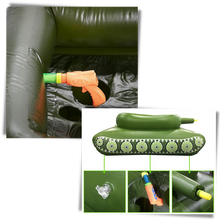 Load image into Gallery viewer, Galleggiante gonfiabile per piscina a carro armato - Ozerty
