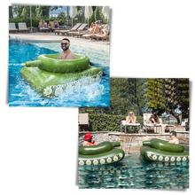 Load image into Gallery viewer, Galleggiante gonfiabile per piscina a carro armato - Ozerty
