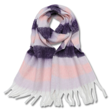 Load image into Gallery viewer, Sciarpa invernale da donna a quadri
