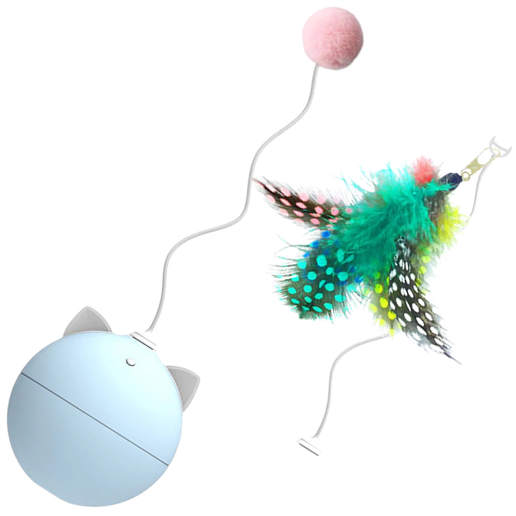 Palla giocattolo per gatti con funzione di rollio automatico - Ozerty