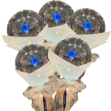 Load image into Gallery viewer, Bellissimo palloncino a LED con rosa
