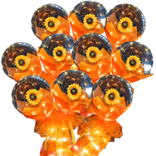 Load image into Gallery viewer, Bellissimo palloncino a LED con rosa
