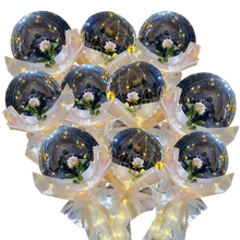 Load image into Gallery viewer, Bellissimo palloncino a LED con rosa
