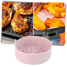 Carica l&#39;immagine nel visualizzatore di Gallery, Padella riutilizzabile in silicone per friggitrice ad aria - Ozerty
