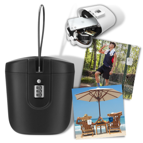 Cassetta di sicurezza portatile con maniglia - Ozerty